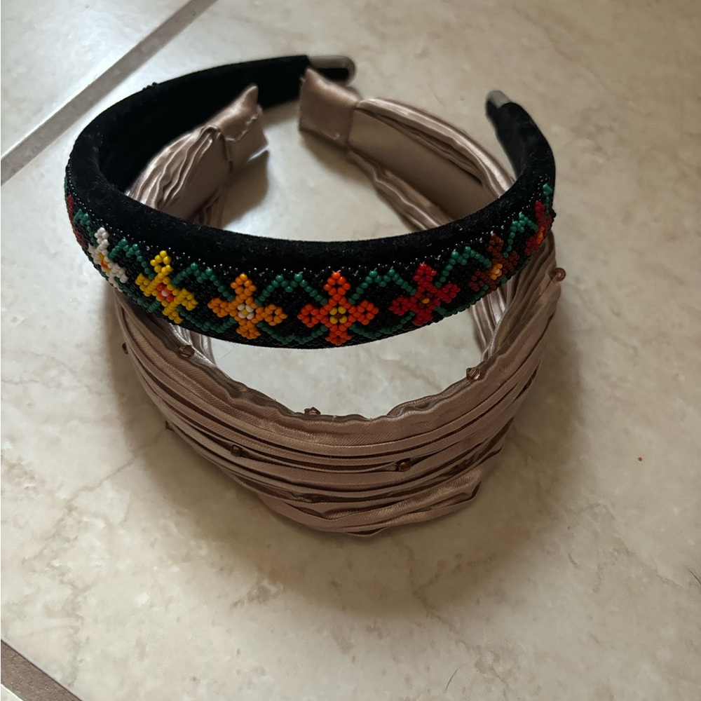 Vintage Headbands with beads